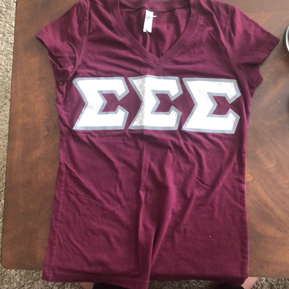 Tri Sigma Letters